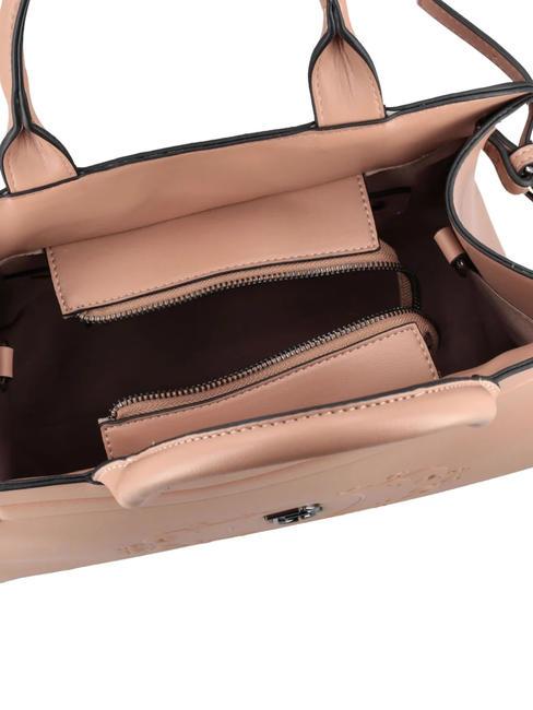 TB LOGO Borsa cartelletta con tracolla BEIGE - Borse Donna