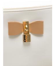 L'ATELIER DU SAC LA LA LAND Borsa clutch piatta a tracolla white/tan - Borse Donna - 3