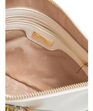 L'ATELIER DU SAC LA LA LAND Borsa clutch piatta a tracolla white/tan - Borse Donna - 5