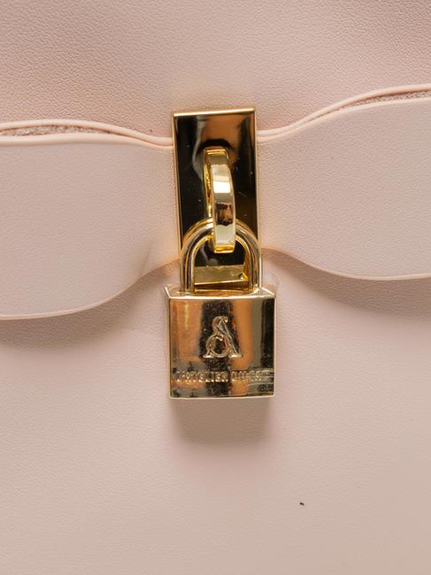 LA LA LAND Borsa clutch piatta a tracolla powder - Borse Donna