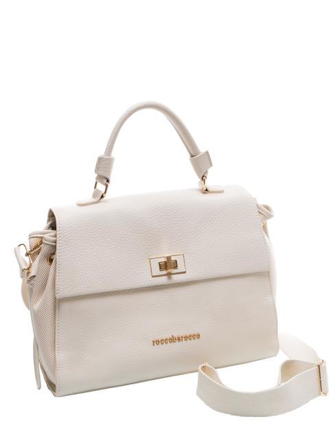 MIA Borsa cartelletta con tracolla off white - Borse Donna