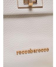 ROCCOBAROCCO MIA Borsa cartelletta con tracolla off white - Borse Donna - 3