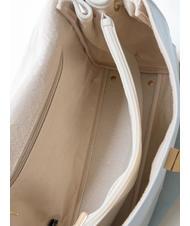 ROCCOBAROCCO MIA Borsa cartelletta con tracolla off white - Borse Donna - 5