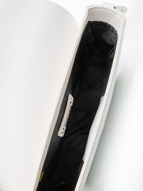 PETRA Borsa piccola a tracolla off-white/black - Borse Donna