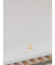 L'ATELIER DU SAC MIDNIGHT IN PARIS Borsa sacca a spalla white/tan - Borse Donna - 3
