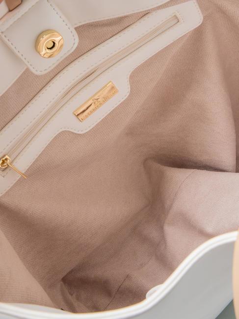 MIDNIGHT IN PARIS Borsa sacca a spalla white/tan - Borse Donna