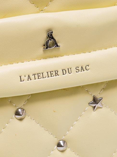 REBECCA Zaino matelassè pale lime - Borse Donna