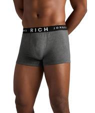 JOHN RICHMOND LONDON TRIPACK Set 3 trunks boxer bk/gr.d/gm - Slip Uomo - 6