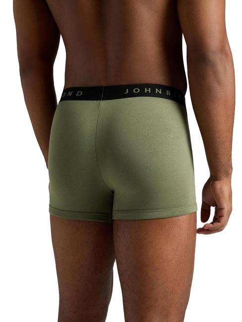 LONDON TRIPACK Set 3 trunks boxer bk/gr.d/gm - Slip Uomo