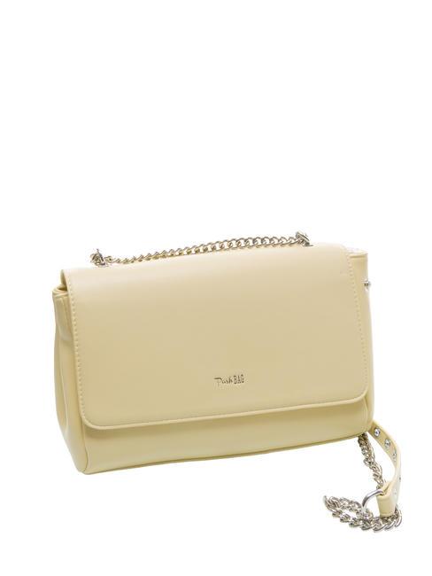 BLUSH Borsa a tracolla con foulard yellow - Borse Donna
