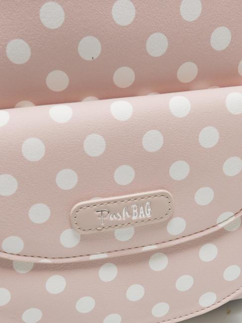 LADY Zaino a pois con foulard sand/white - Borse Donna