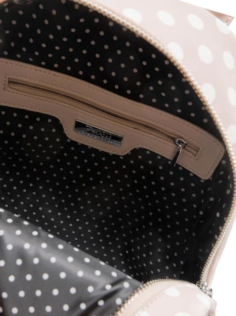 LADY Zaino a pois con foulard sand/white - Borse Donna