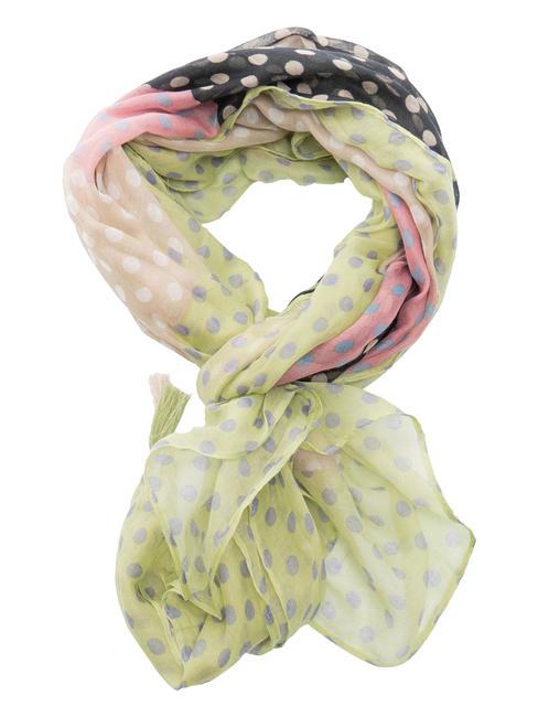 LADY Zaino a pois con foulard sand/white - Borse Donna