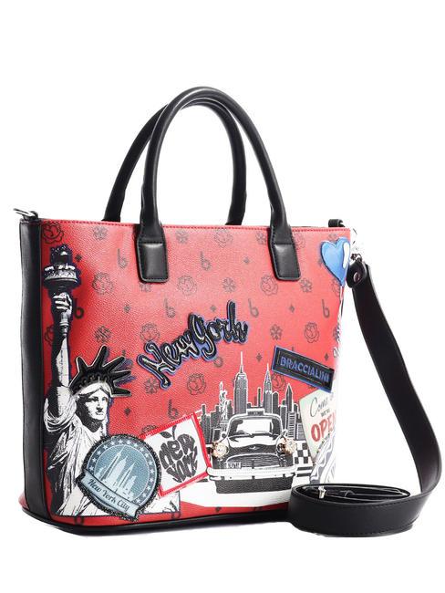 TUA CARTOLINE New York Borsa a mano, con tracolla multi - Borse Donna