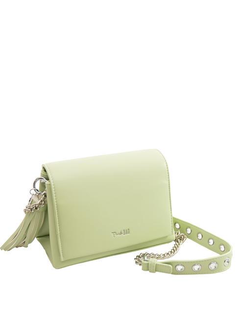 BLUSH Borsa mini a tracolla con flap green - Borse Donna