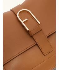 FURLA FLOW M Borsa a mano in pelle brandy - Borse Donna - 3