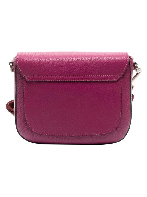 ALLY  Mini Bag a tracolla, in pelle hot pink - Borse Donna