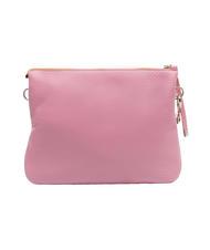 GIANNI CHIARINI MIA Borsa in pelle martellata con tracolla rosa-nature - Borse Donna - 4