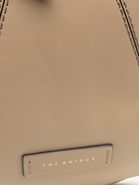 BRIGIDA Borsa hobo a spalla in pelle naturale abb. oro - Borse Donna