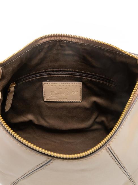 BRIGIDA Borsa hobo a spalla in pelle naturale abb. oro - Borse Donna
