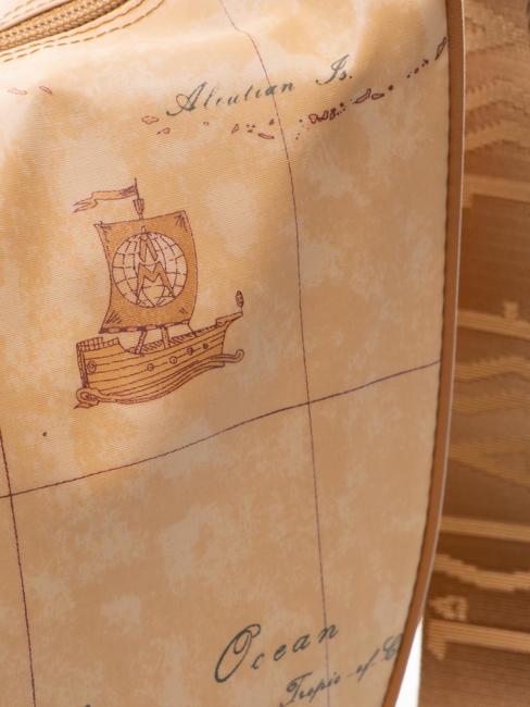 GEO CLASSIC Borsa mezzaluna tracolla grande NATURALE - Borse Donna