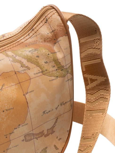 GEO CLASSIC Borsa mezzaluna tracolla piccola NATURALE - Borse Donna