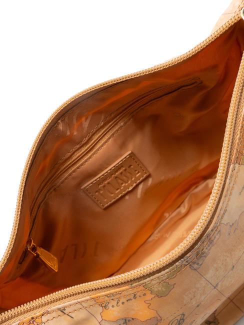 GEO CLASSIC Borsa mezzaluna tracolla piccola NATURALE - Borse Donna