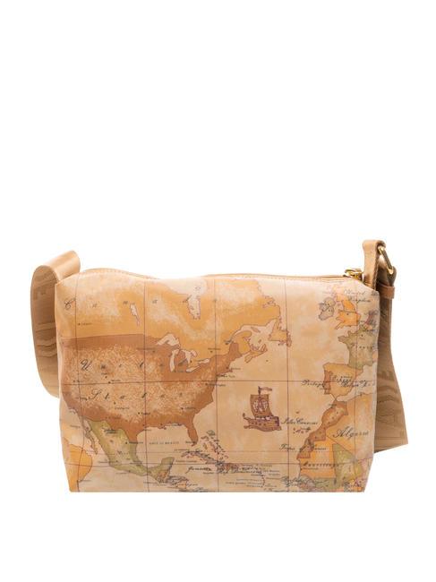 GEO CLASSIC Borsa media a tracolla NATURALE - Borse Donna