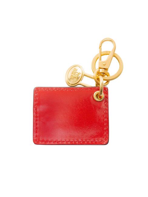 DUCCIO Portachiavi con charm in pelle flamenco abb. oro - Portachiavi
