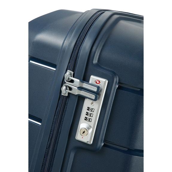 FLUX Trolley medio espandibile BLU NAVY - Trolley Rigidi