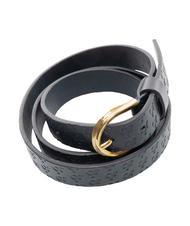 ROCCOBAROCCO EMBOSSED Cintura in pelle blu - Cinture - 3