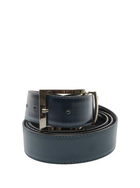 DOUBLEFACE Cintura reversibile, accorciabile nero/blu - Cinture