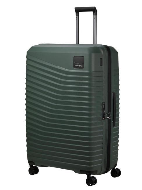 INTUO Trolley extra large espandibile olivegreen - Trolley Rigidi
