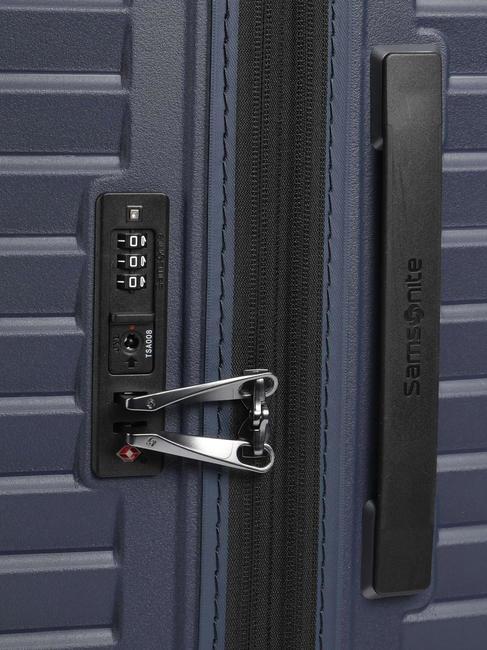 INTUO Trolley extra large espandibile blu night - Trolley Rigidi