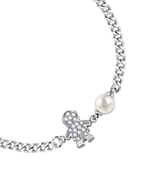 PERLA Bracciale con charm SILVER - Bracciali Donna