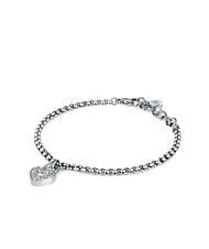 MORELLATO ABBRACCIO Bracciale charm cuore blanc - Bracciali Donna - 3