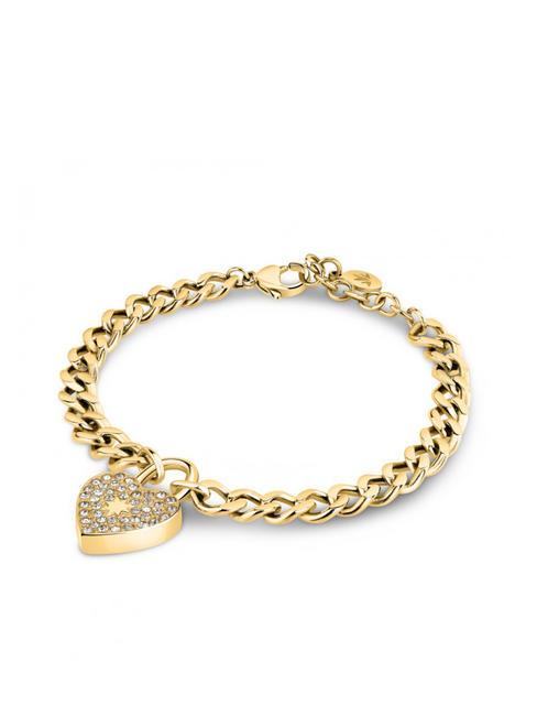 ABBRACCIO Bracciale charm cuore oro - Bracciali Donna