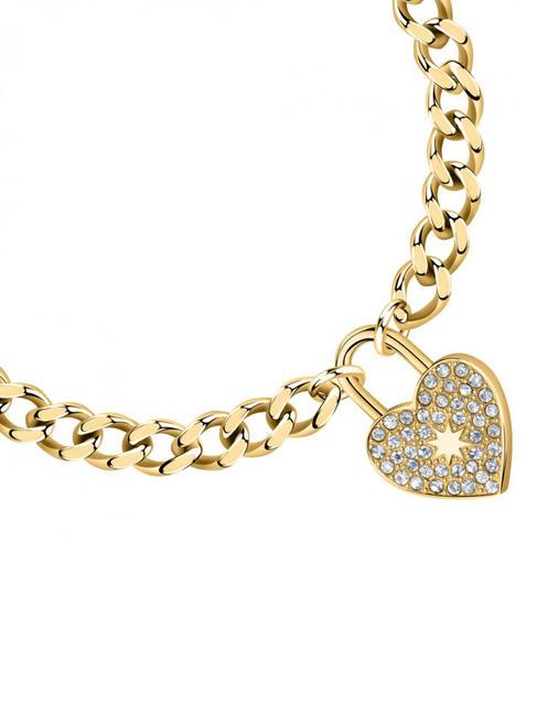 ABBRACCIO Bracciale charm cuore oro - Bracciali Donna