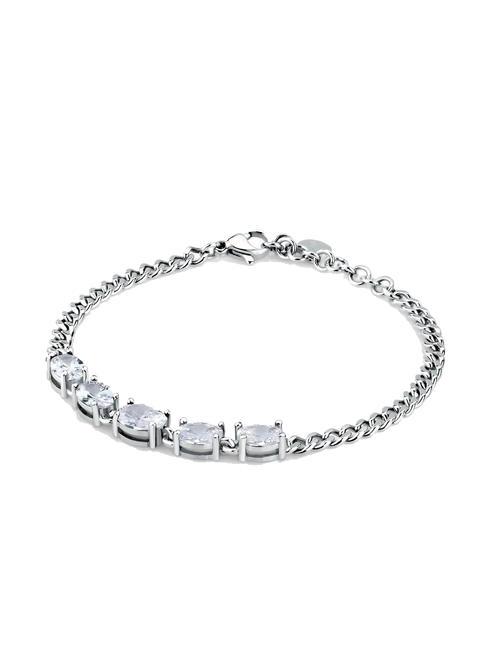 COLORI Bracciale catena con zirconi blanc - Bracciali Donna