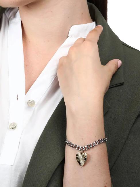 INCANTO Bracciale charm cuore ARGENTO - Bracciali Donna