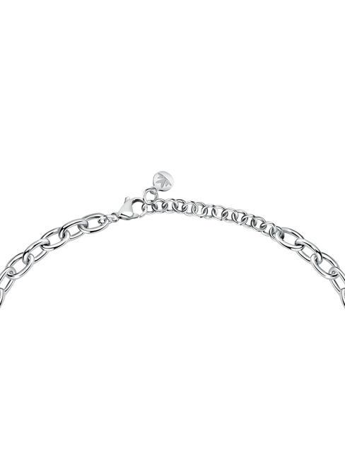 ABBRACCIO Collana catena charm cuore ARGENTO - Collane