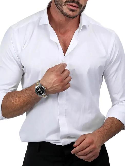 SUCCESSO Orologio solo tempo in acciaio ARGENTO - Orologi