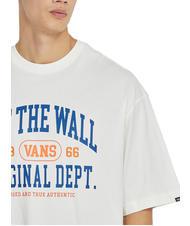 VANS OFF THE WALL T-shirt manica corta in cotone marshmallow - T-shirt Uomo - 3