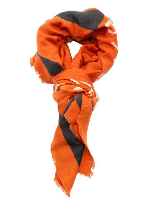 BICOLOR  Foulard rosso/nero - Sciarpe