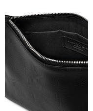 GIANNI CHIARINI NORA POUCH Pochette in pelle con polsierina e tracolla Nero - Borse Donna - 4
