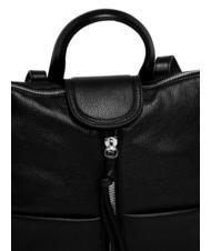 GIANNI CHIARINI GIADA Zaino Donna in pelle Nero - Borse Donna - 4