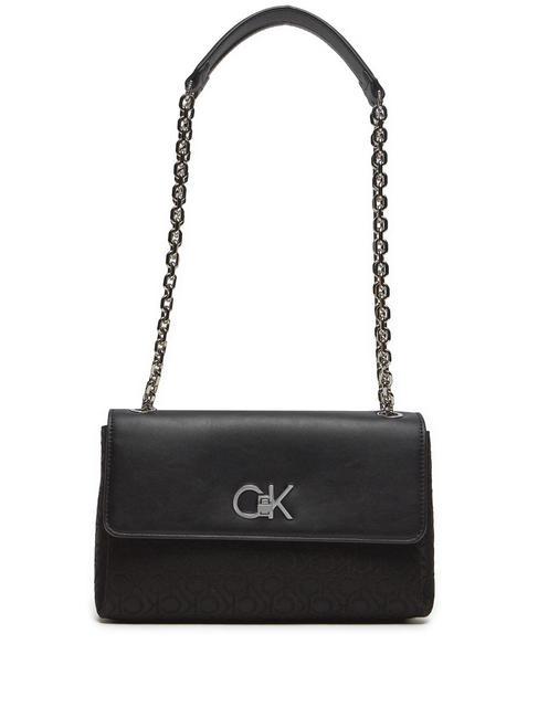 RE-LOCK  Borsetta a spalla / a tracolla allover logo - Borse Donna