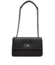 CALVIN KLEIN RE-LOCK  Borsetta a spalla / a tracolla allover logo - Borse Donna - 3
