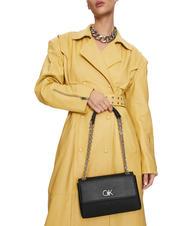 CALVIN KLEIN RE-LOCK  Borsetta a spalla / a tracolla allover logo - Borse Donna - 6