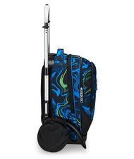 SEVEN TYRE MULTI-SHADE Zaino Trolley 3 in 1, sganciabile Nero - Zaini con carrello - 2